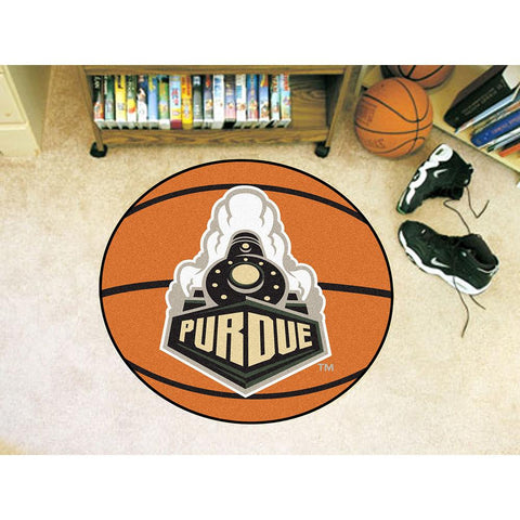 Purdue Boilermakers NCAA Basketball Round Floor Mat (29)