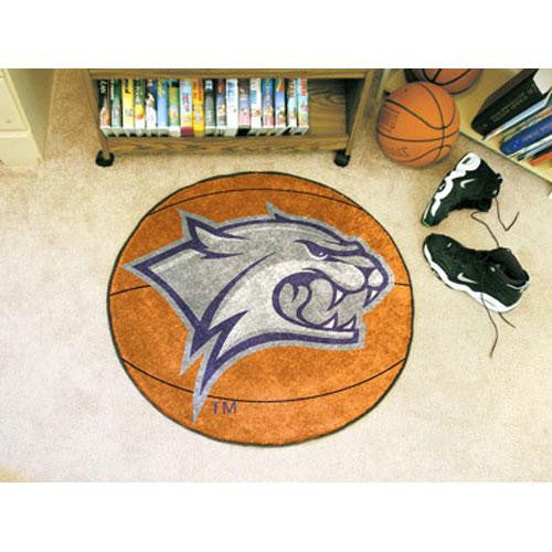 New Hampshire Wildcats NCAA Basketball Round Floor Mat (29)