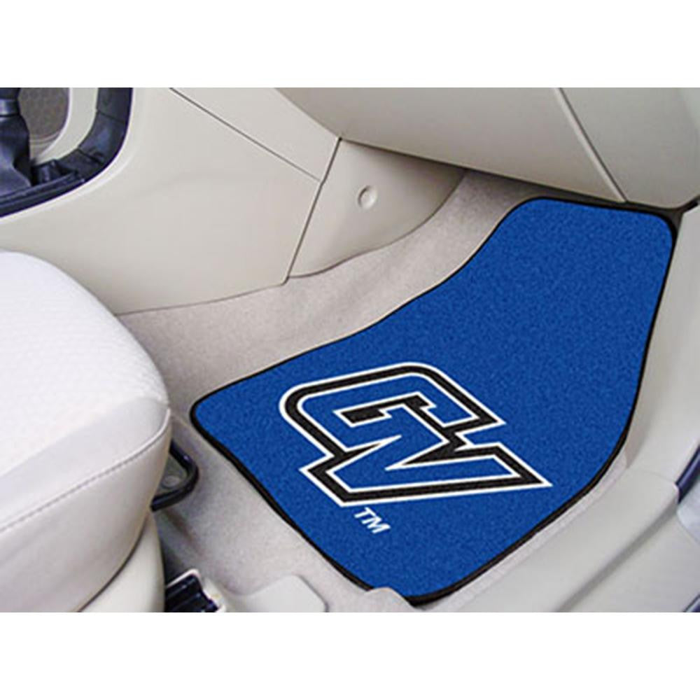 Grand Valley State Lakers NCAA 2-Piece Printed Carpet Car Mats (18x27)