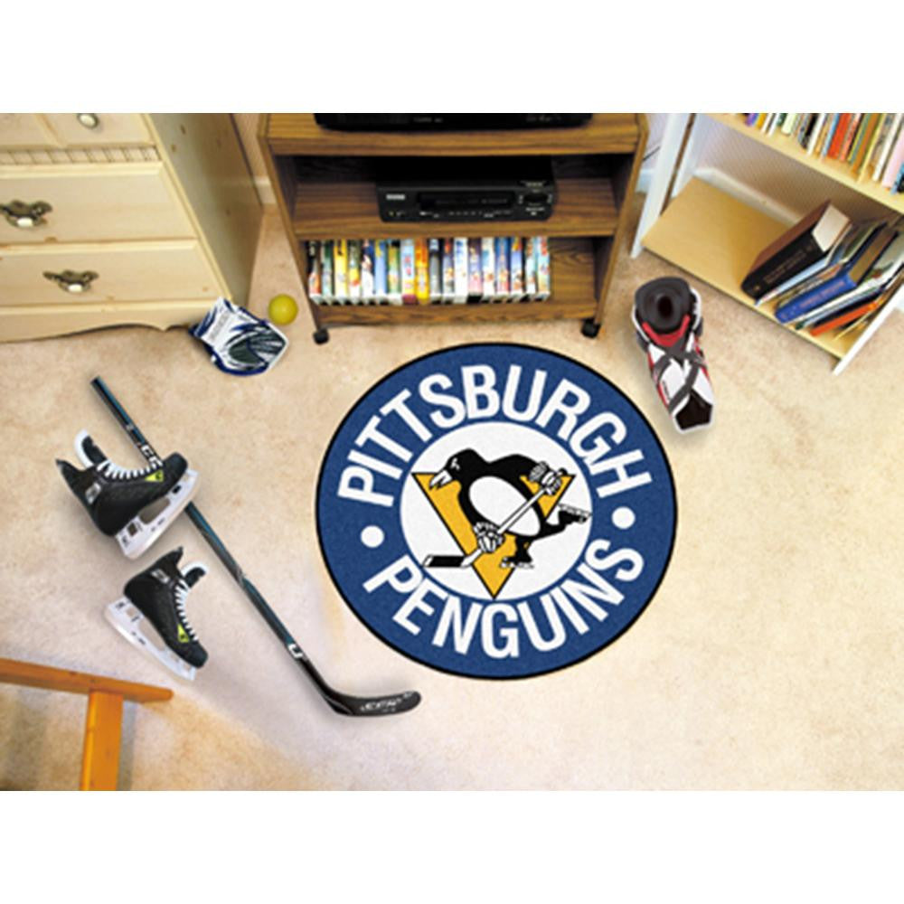 Pittsburgh Penguins NHL Puck Mat (29 diameter)