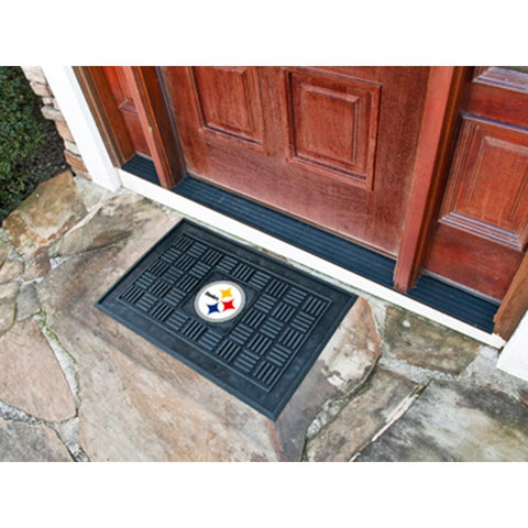 Pittsburgh Steelers NFL Vinyl Doormat (19x30)