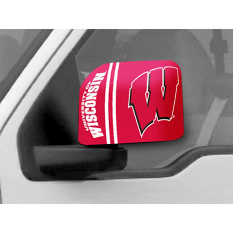 Wisconsin Badgers NCAA Mirror Cover (Large)