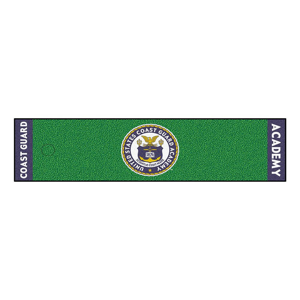 Coast Guard Bears NCAA Putting Green Runner (18x72)