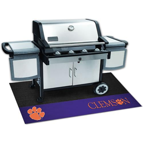 Clemson Tigers NCAA Vinyl Grill Mat