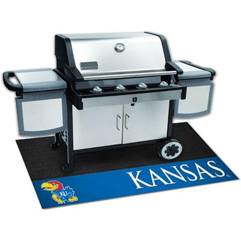 Kansas Jayhawks NCAA Vinyl Grill Mat