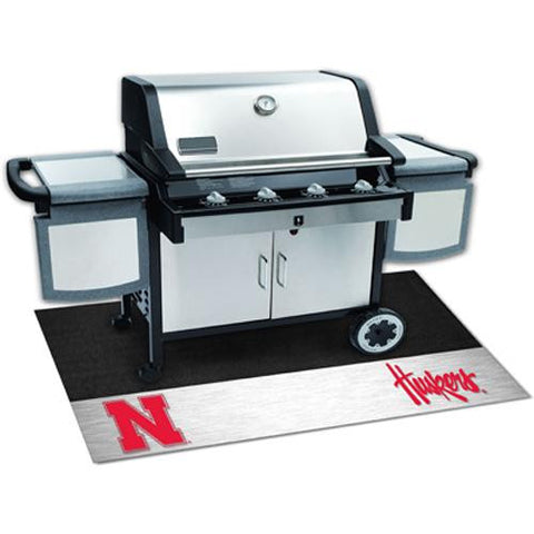 Nebraska Cornhuskers NCAA Vinyl Grill Mat