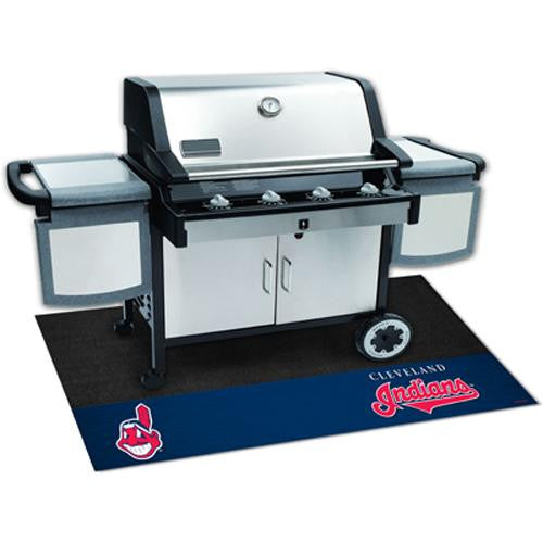 Cleveland Indians MLB Vinyl Grill Mat