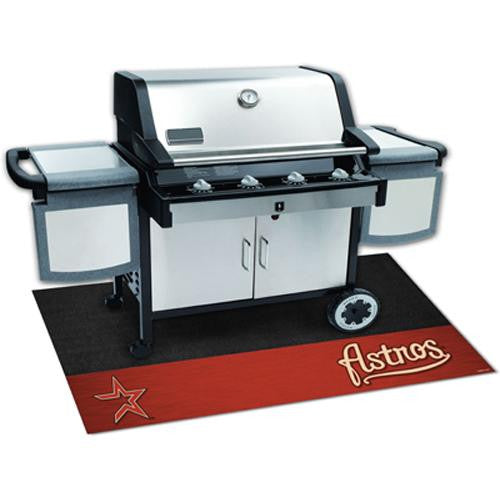 Houston Astros MLB Vinyl Grill Mat