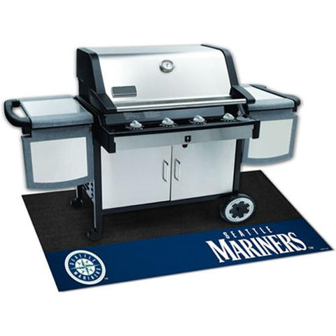 Seattle Mariners MLB Vinyl Grill Mat