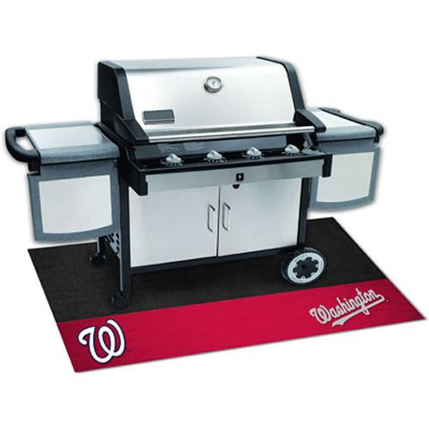 Washington Nationals MLB Vinyl Grill Mat