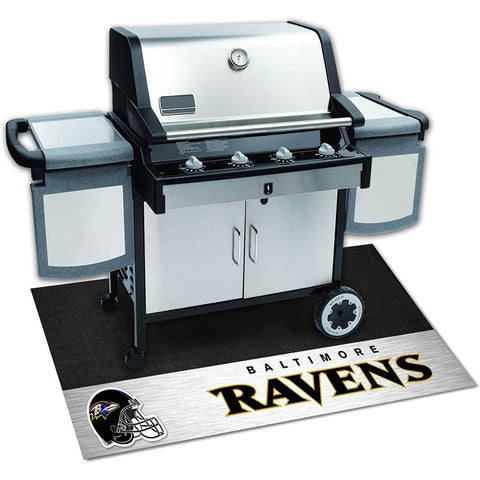 Baltimore Ravens NFL Vinyl Grill Mat