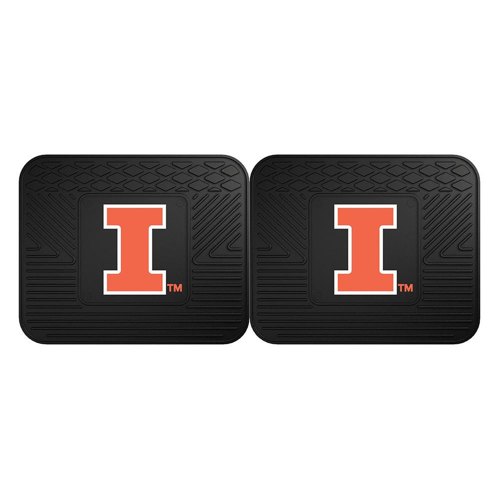 Illinois Fighting Illini NCAA Utility Mat (14x17)(2 Pack)