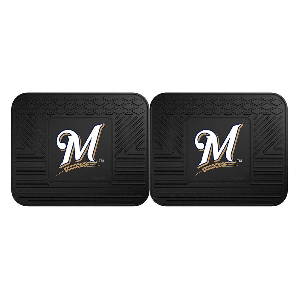 Milwaukee Brewers MLB Utility Mat (14x17)(2 Pack)