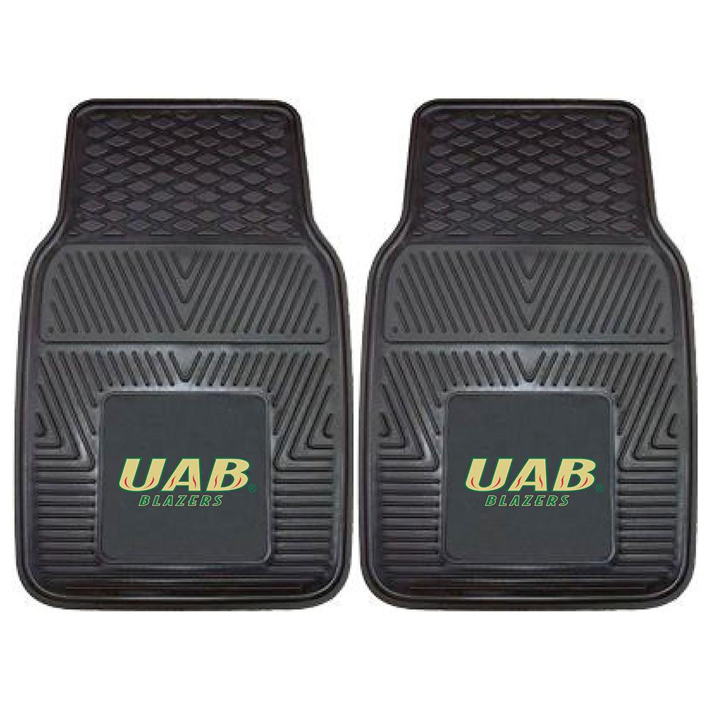 Alabama Birmingham Blazers NCAA Heavy Duty 2-Piece Vinyl Car Mats (18x27)