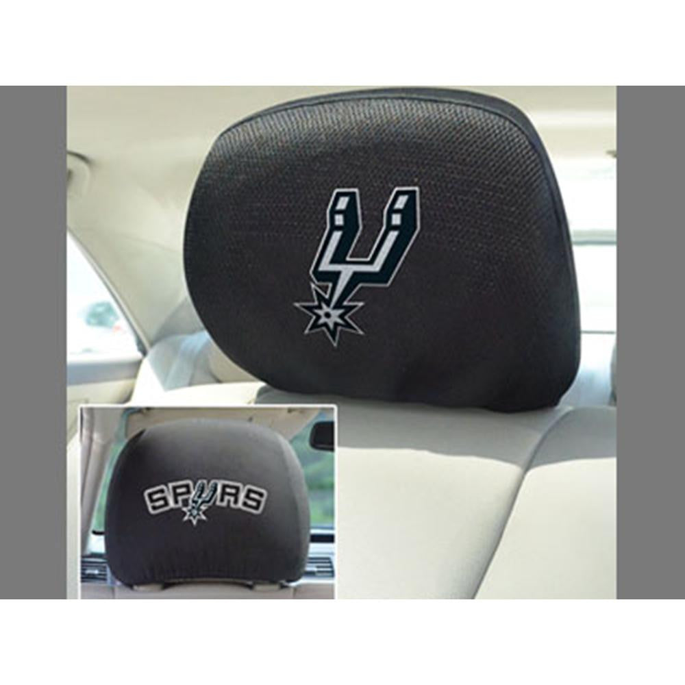 San Antonio Spurs NBA Polyester Head Rest Cover (2 Pack)