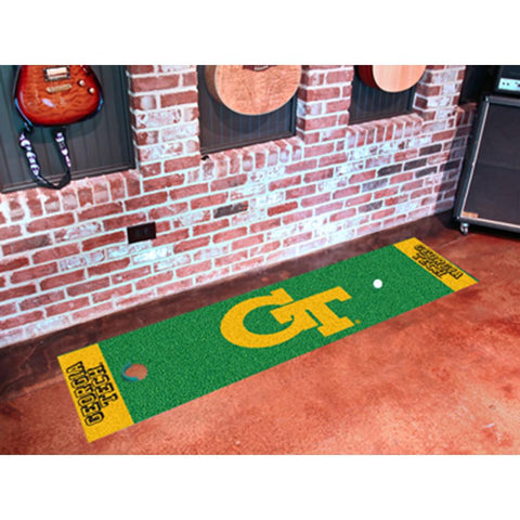 Georgia Tech Yellowjackets NCAA Putting Green Runner (18x72)