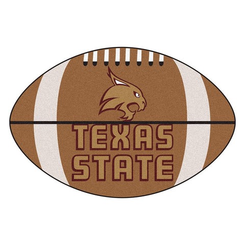 Texas State Bobcats NCAA Football Floor Mat (22x35)