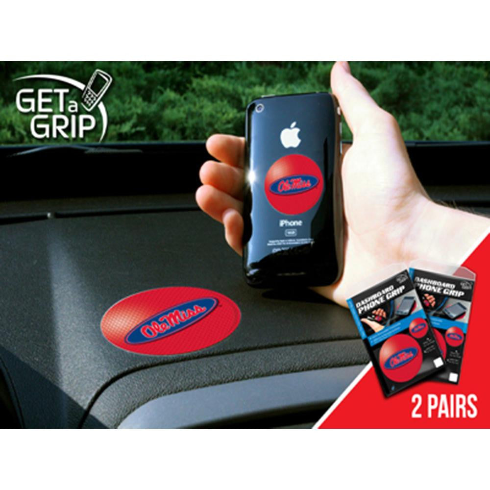 Mississippi Rebels NCAA Get a Grip Cell Phone Grip Accessory (2 Piece Set)