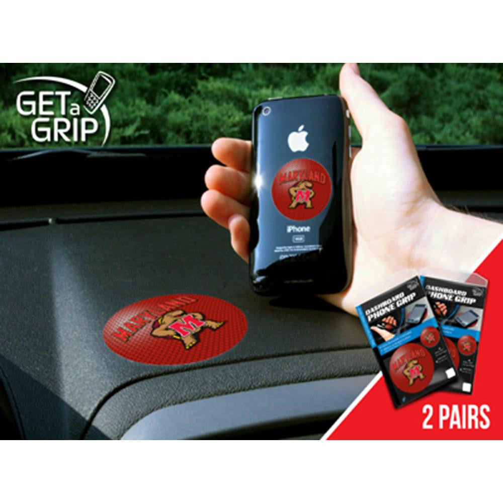 Maryland Terps NCAA Get a Grip Cell Phone Grip Accessory (2 Piece Set)