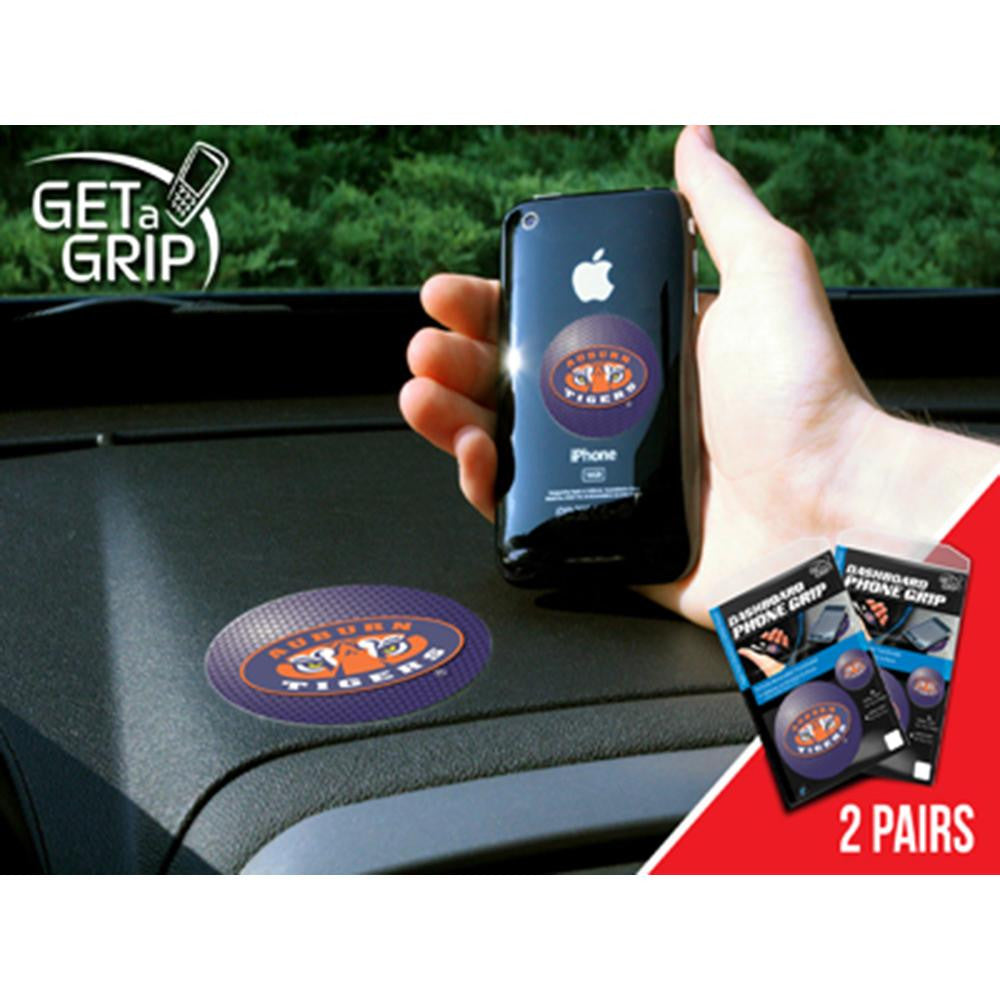 Auburn Tigers NCAA Get a Grip Cell Phone Grip Accessory (2 Piece Set)