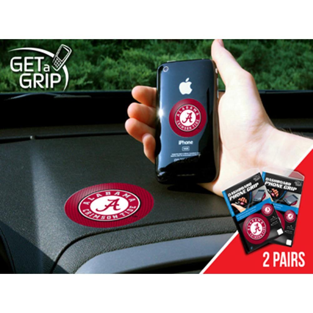 Alabama Crimson Tide NCAA Get a Grip Cell Phone Grip Accessory (2 Piece Set)