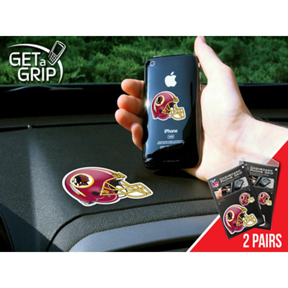 Washington Redskins NFL Get a Grip Cell Phone Grip Accessory (2 Piece Set)