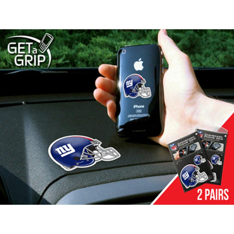 New York Giants NFL Get a Grip Cell Phone Grip Accessory (2 Piece Set)