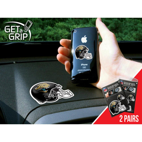 Jacksonville Jaguars NFL Get a Grip Cell Phone Grip Accessory (2 Piece Set)