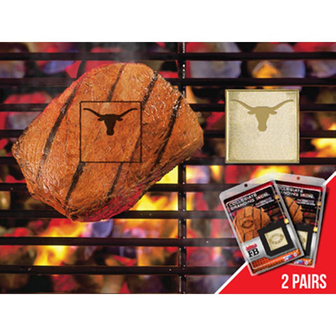 Texas Longhorns NCAA Fan Brands Grill Logo(2 Pack)