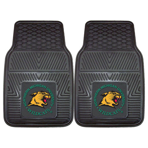 Northern Michigan Wildcats NCAA Heavy Duty 2-Piece Vinyl Car Mats (18x27)