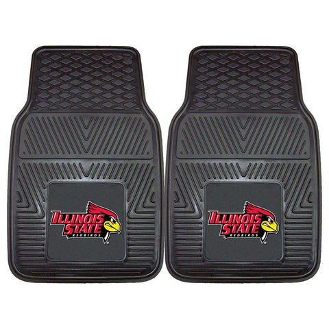 Illinois State Redbirds NCAA Heavy Duty 2-Piece Vinyl Car Mats (18x27)