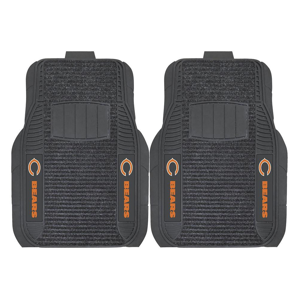 Chicago Bears NFL Deluxe 2-Piece Vinyl Car Mats (20x27)