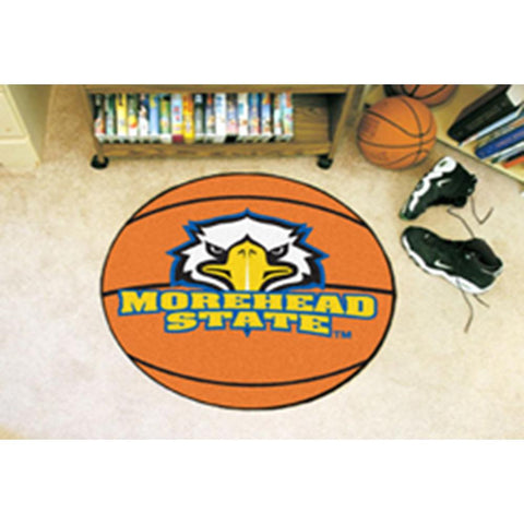 Morehead State Eagles NCAA Basketball Round Floor Mat (29)