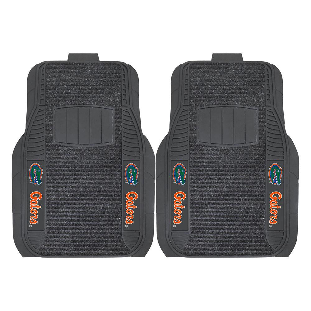 Florida Gators NCAA Deluxe 2-Piece Vinyl Car Mats (20x27)