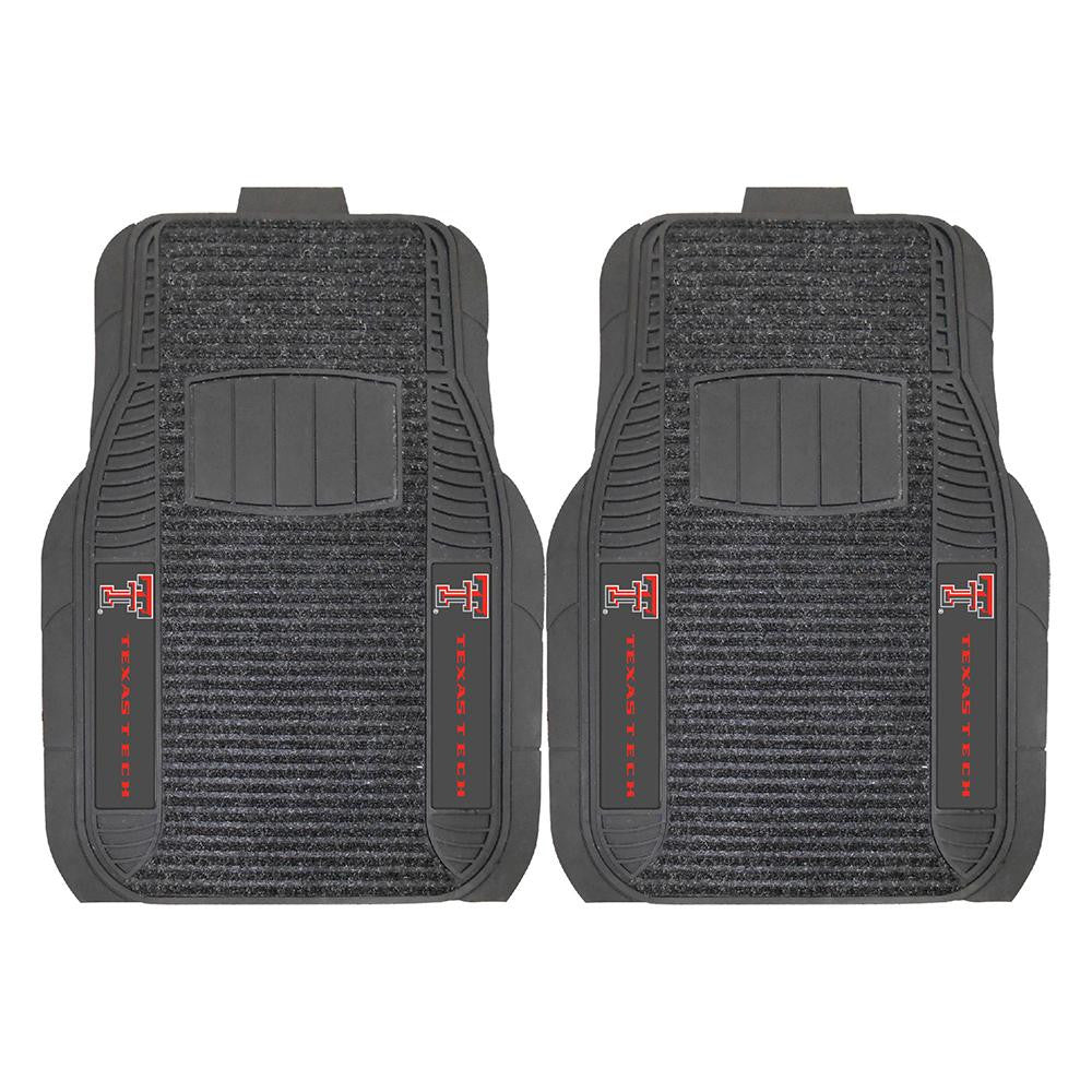 Texas Tech Red Raiders NCAA Deluxe 2-Piece Vinyl Car Mats (20x27)