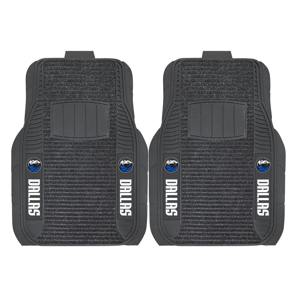 Dallas Mavericks NBA Deluxe 2-Piece Vinyl Car Mats (20x27)