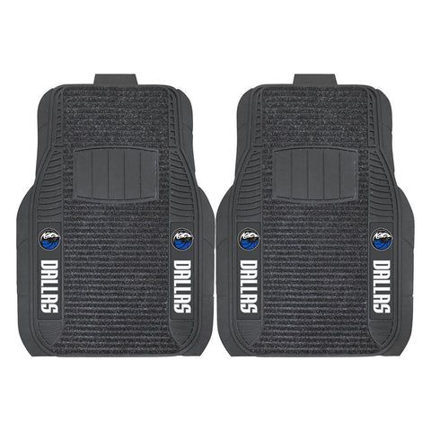 Dallas Mavericks NBA Deluxe 2-Piece Vinyl Car Mats (20x27)