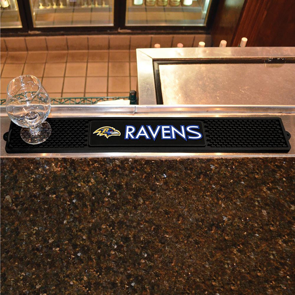 Baltimore Ravens NFL Drink Mat (3.25in x 24in)