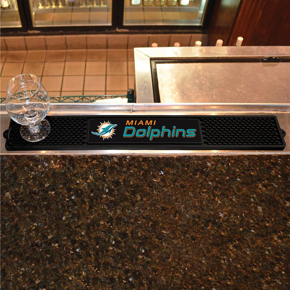 Miami Dolphins NFL Drink Mat (3.25in x 24in)