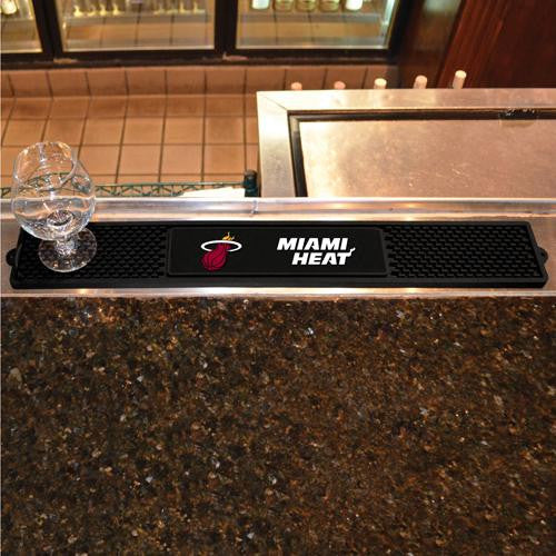 Miami Heat NBA Drink Mat (3.25in x 24in)