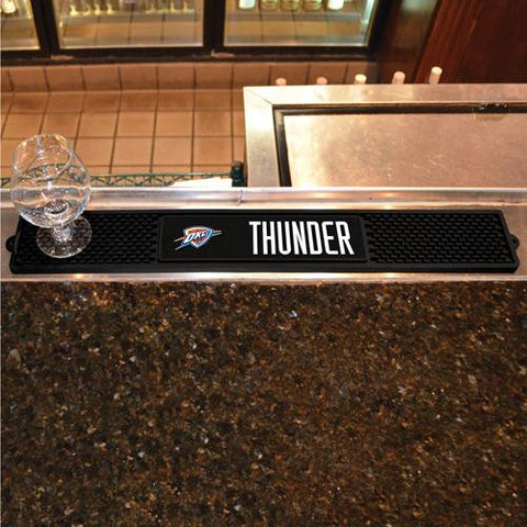 Oklahoma City Thunder NBA Drink Mat (3.25in x 24in)