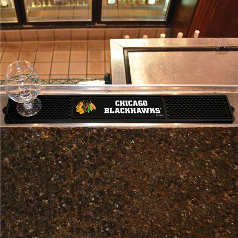 Chicago Blackhawks NHL Drink Mat (3.25in x 24in)