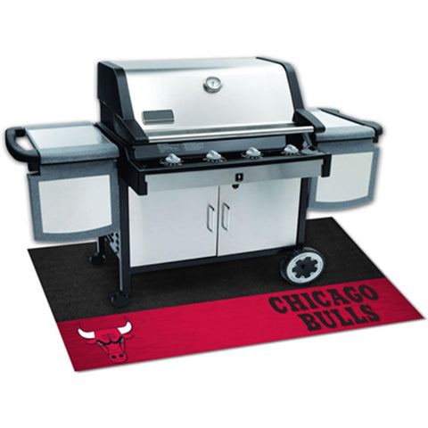 Chicago Bulls NBA Vinyl Grill Mat(26x42)