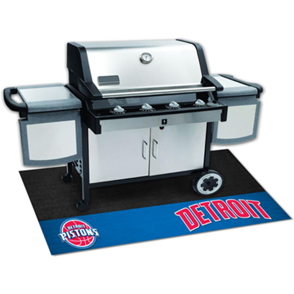 Detroit Pistons NBA Vinyl Grill Mat(26x42)