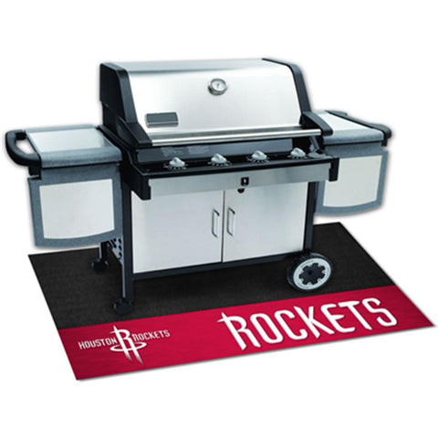 Houston Rockets NBA Vinyl Grill Mat(26x42)