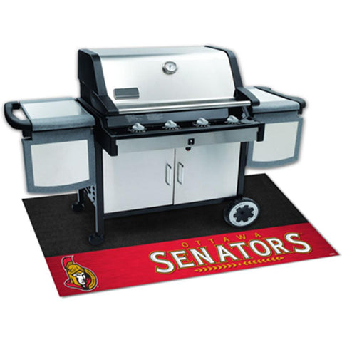 Ottawa Senators NHL Vinyl Grill Mat(26x42)