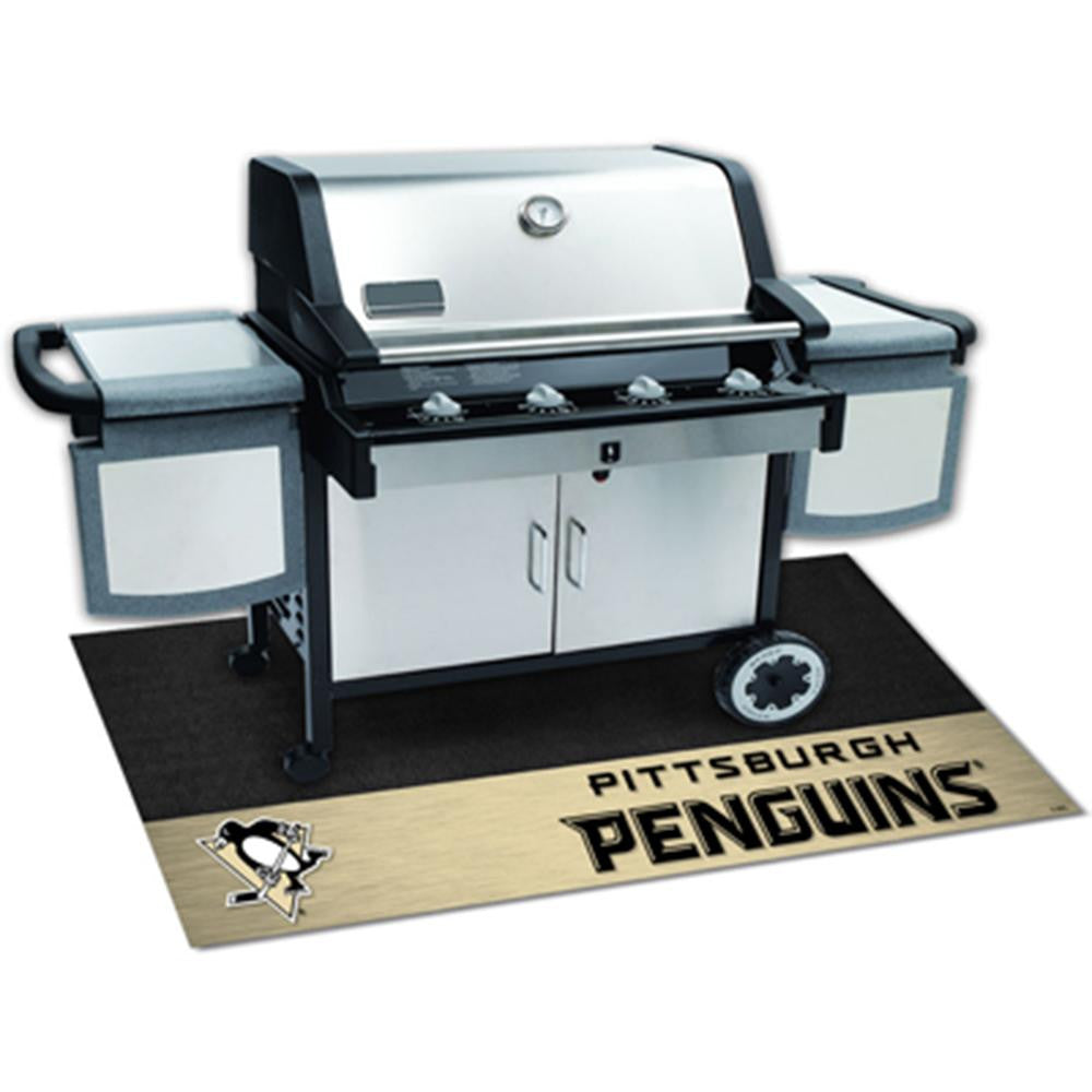 Pittsburgh Penguins NHL Vinyl Grill Mat(26x42)