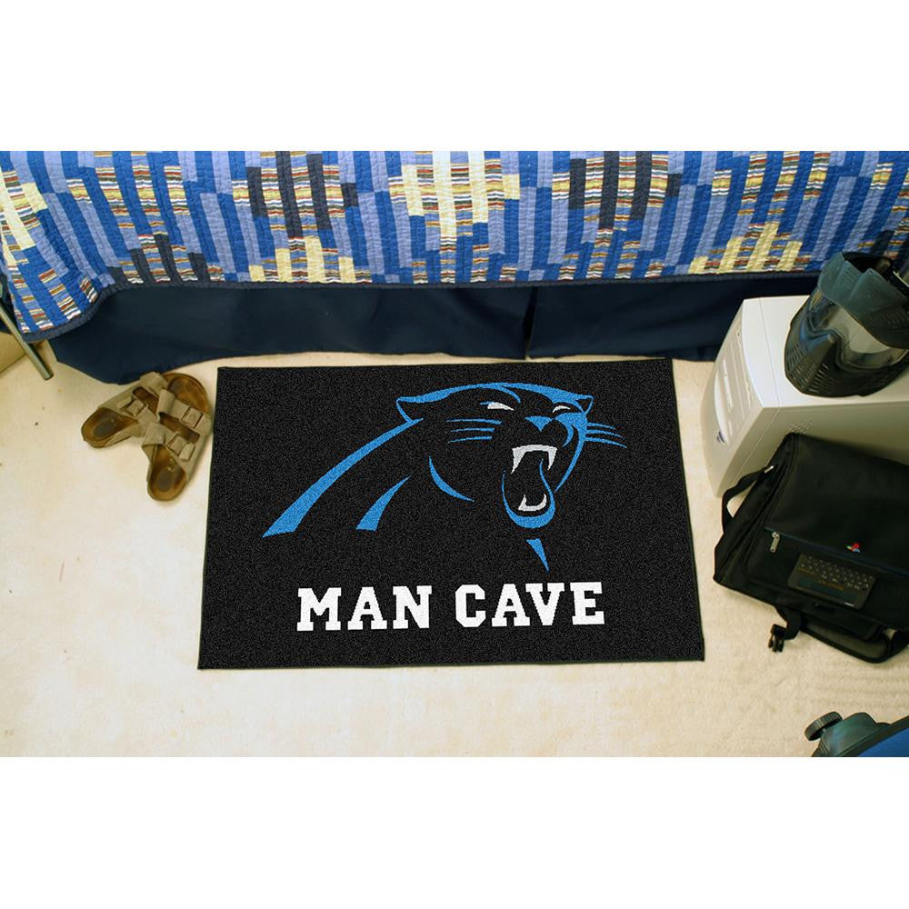 Carolina Panthers NFL Man Cave Starter Floor Mat (20in x 30in)