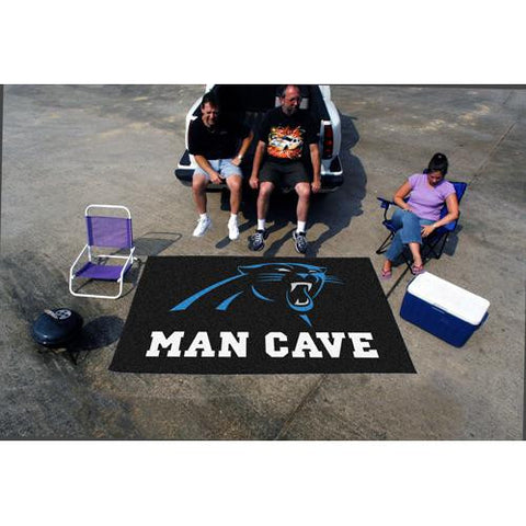 Carolina Panthers NFL Man Cave Ulti-Mat Floor Mat (60in x 96in)