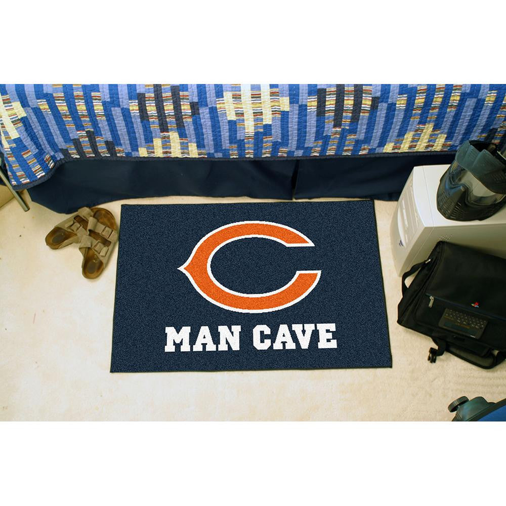 Chicago Bears NFL Man Cave Starter Floor Mat (20in x 30in)